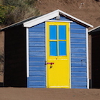 Beach hut